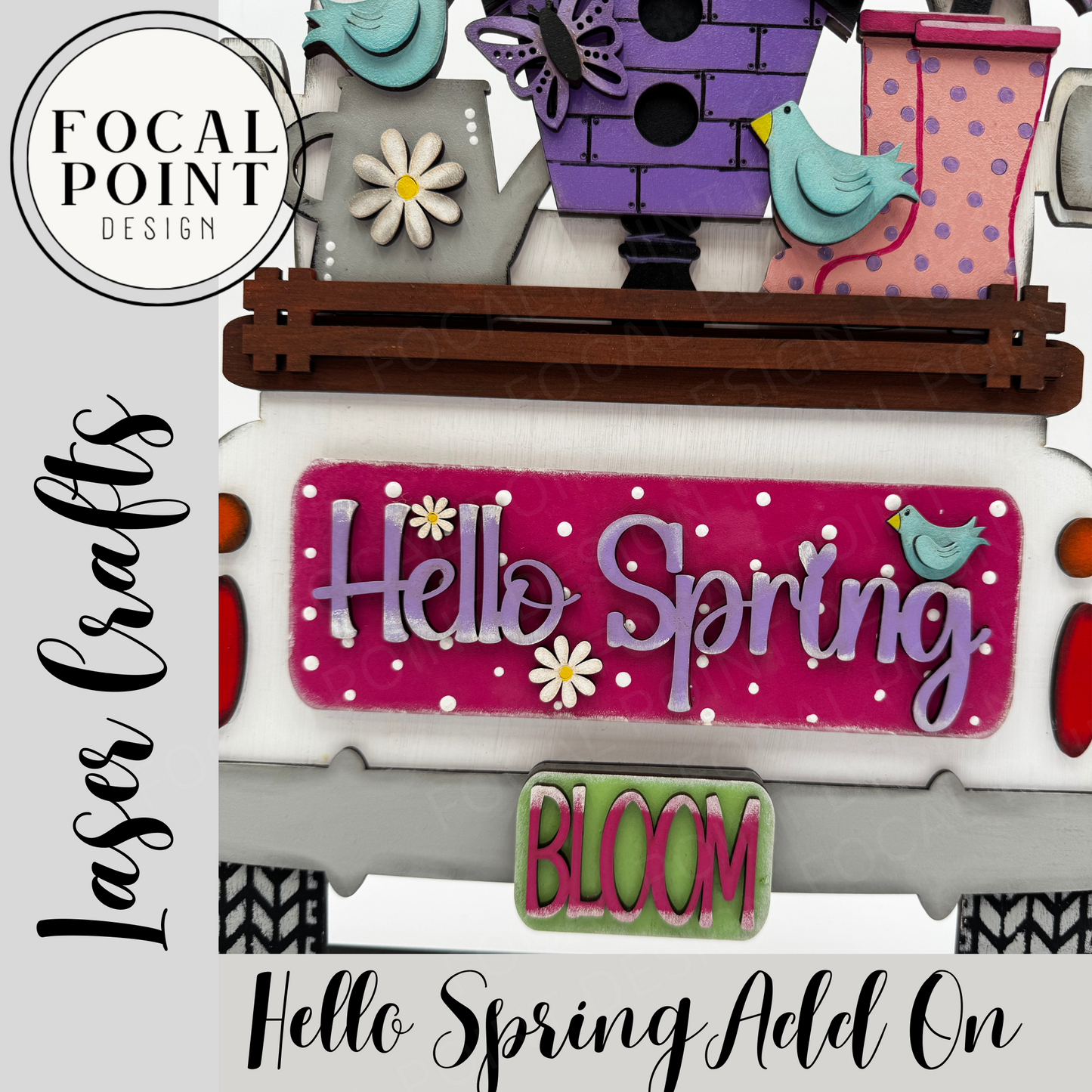 Spring Bloom Interchangeable Add On