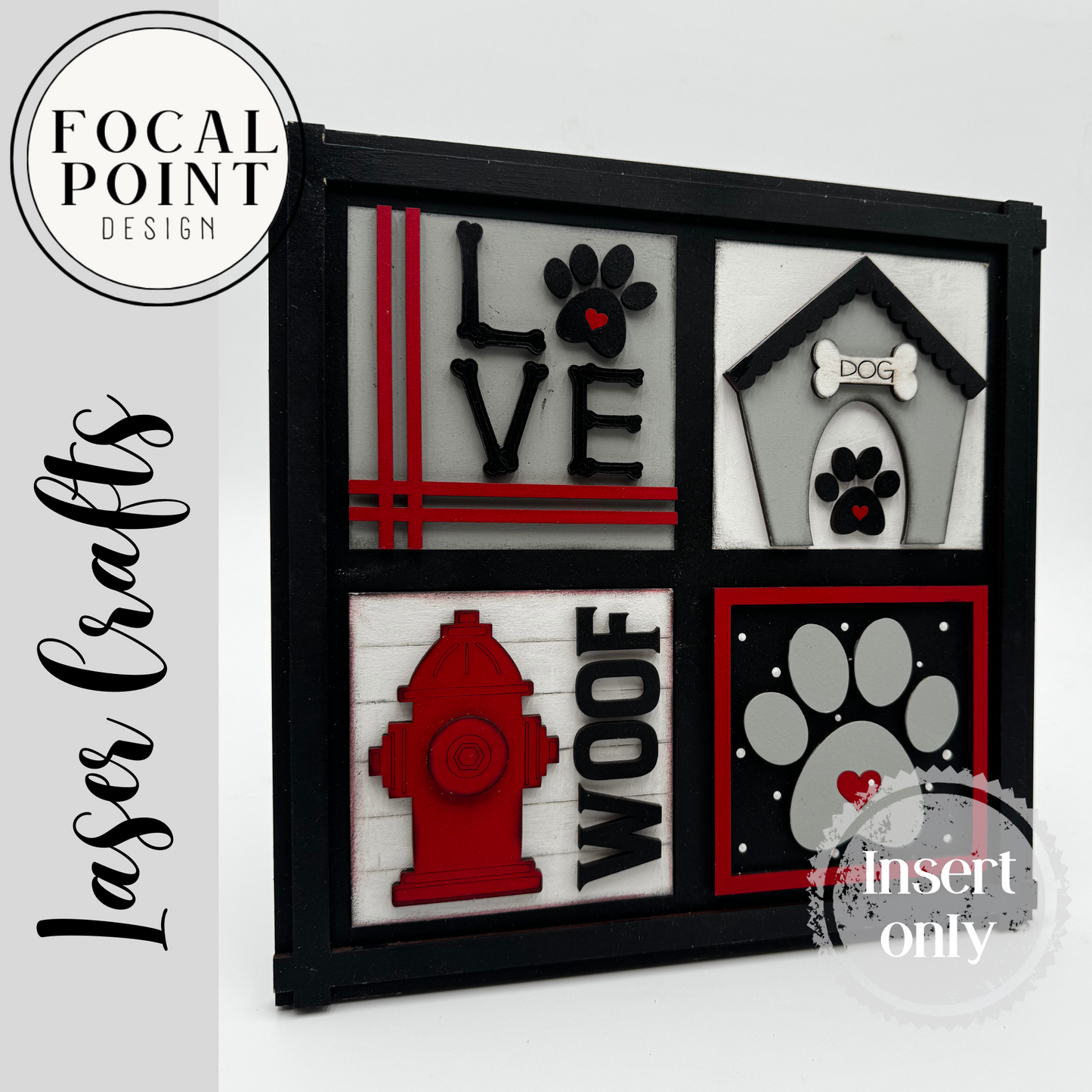 Dog Lover interchangeable Frame add on