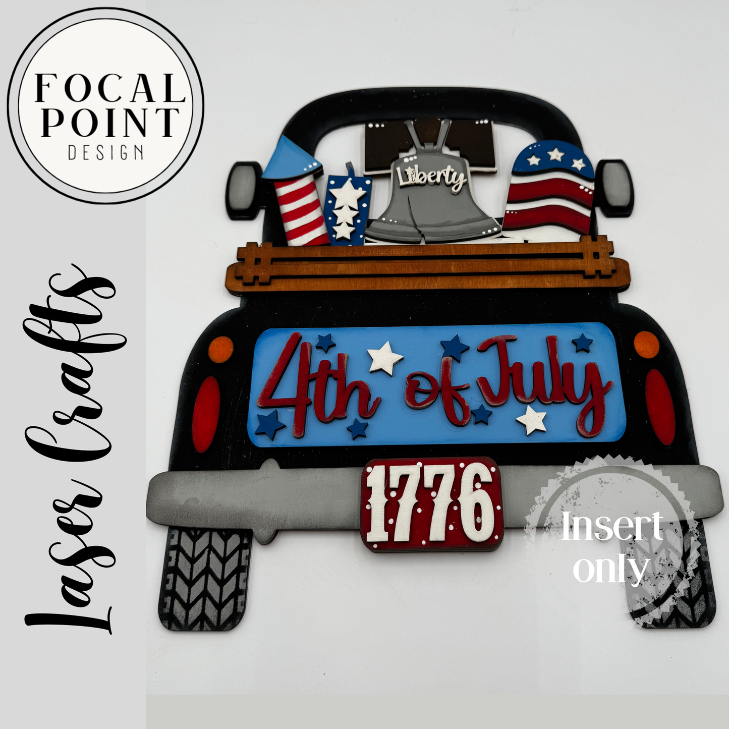 Fourth of July add on for interchangeable truck