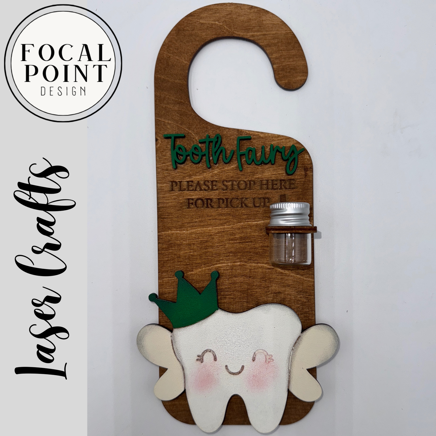 Tooth Fairy Door Hanger – Personalized Keepsake for Kids