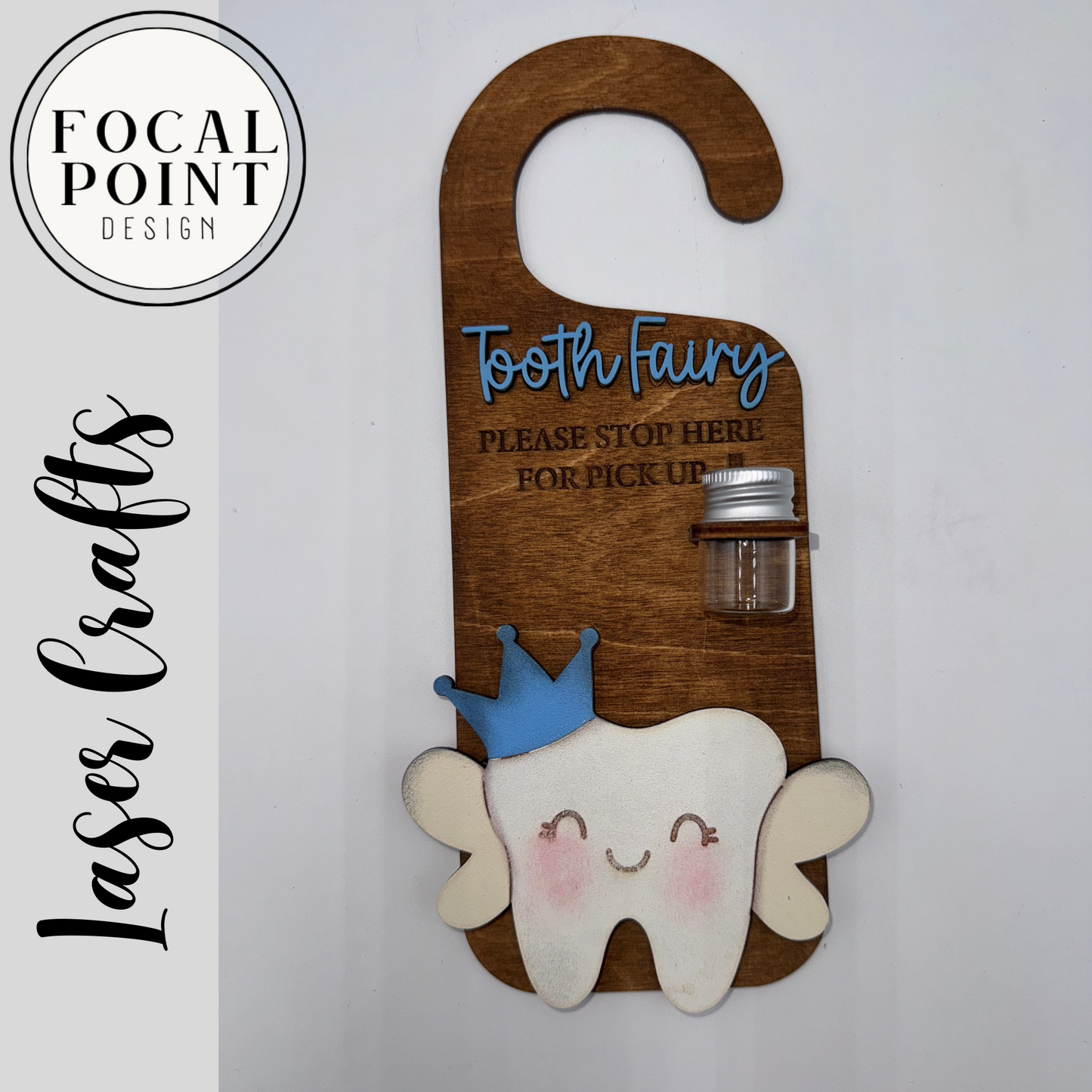 Tooth Fairy Door Hanger – Personalized Keepsake for Kids