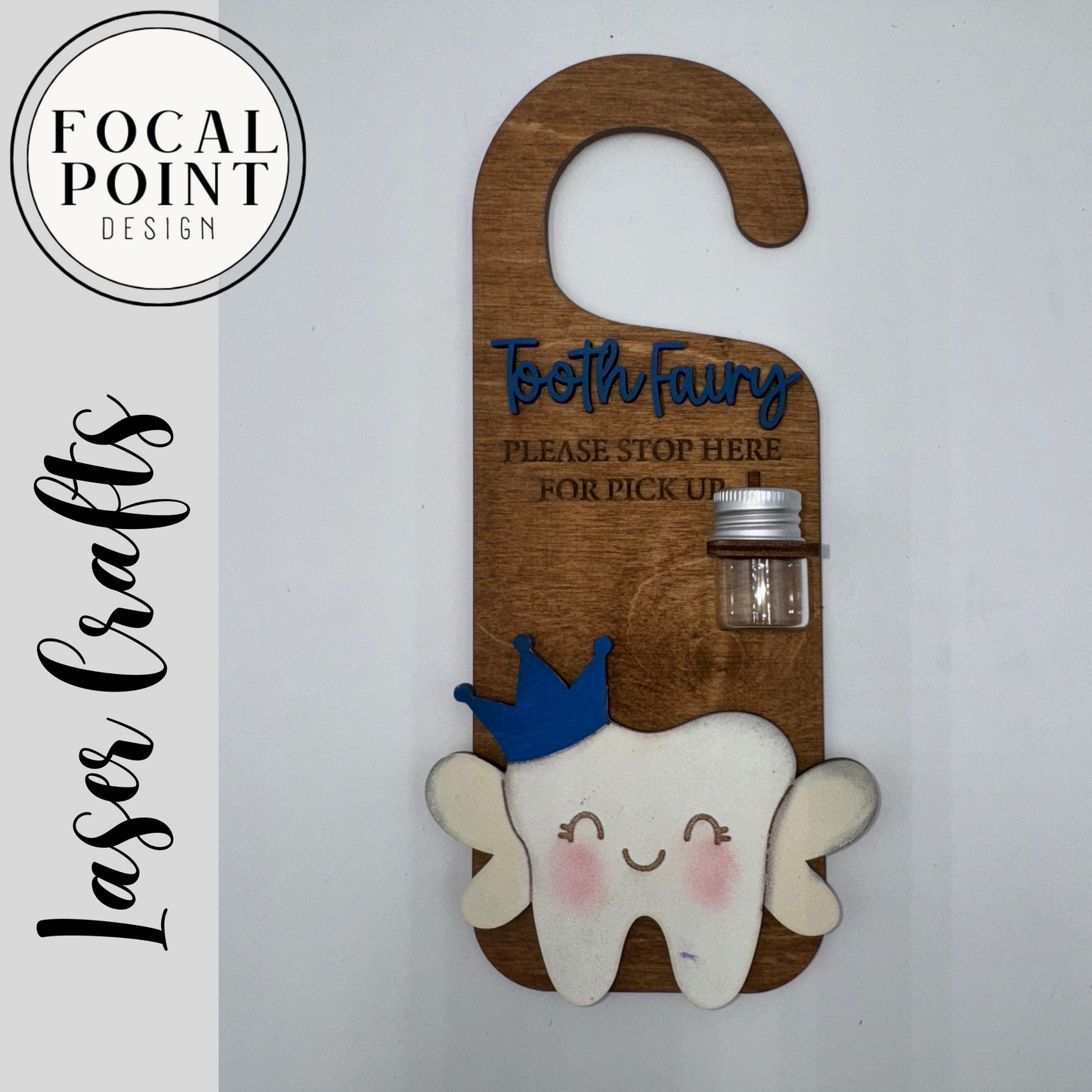 Tooth Fairy Door Hanger – Personalized Keepsake for Kids