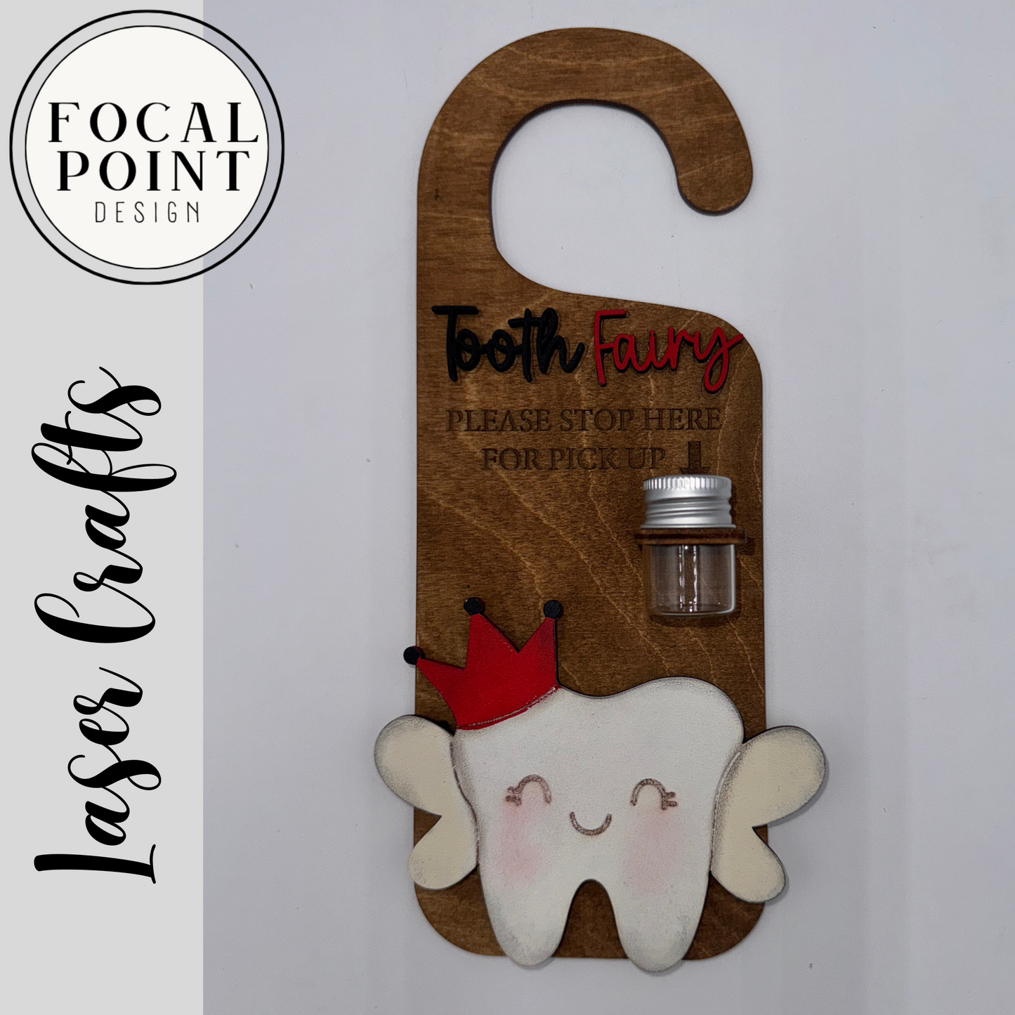 Tooth Fairy Door Hanger – Personalized Keepsake for Kids