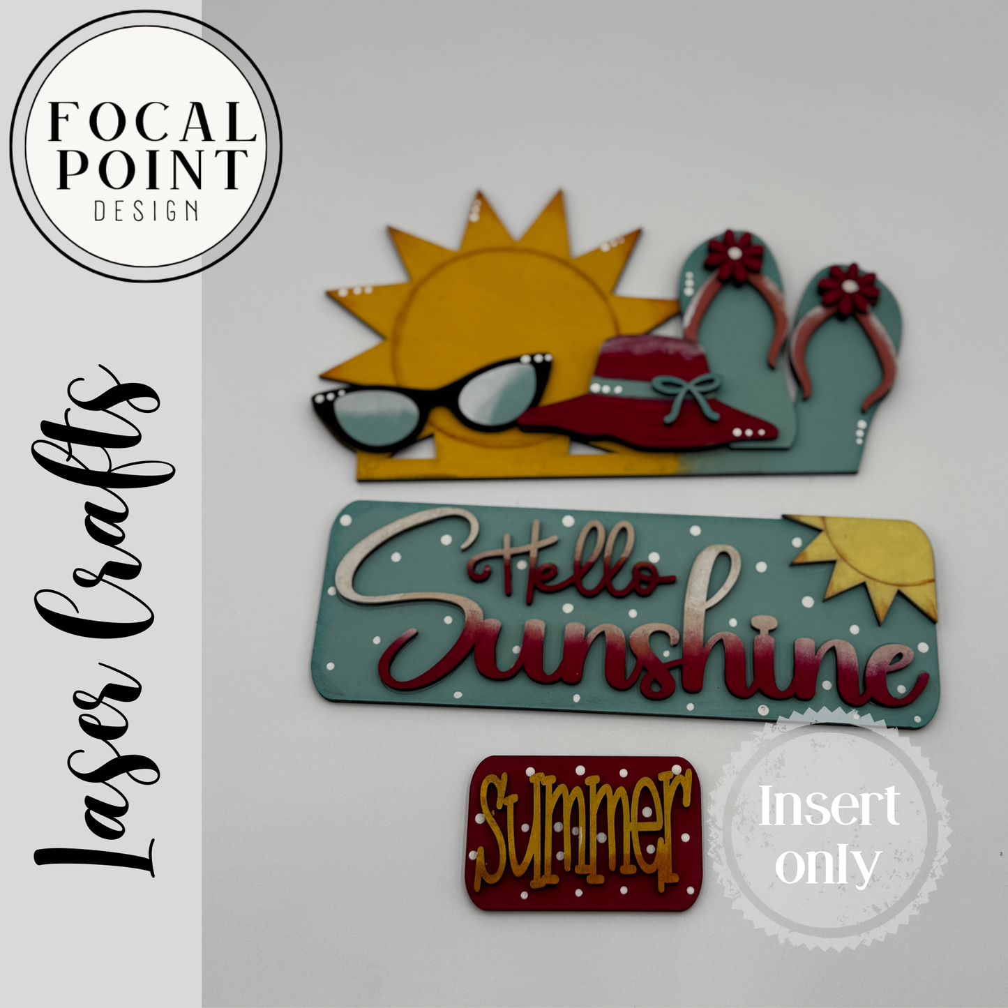 Summertime inspired add on for interchangeable trucks