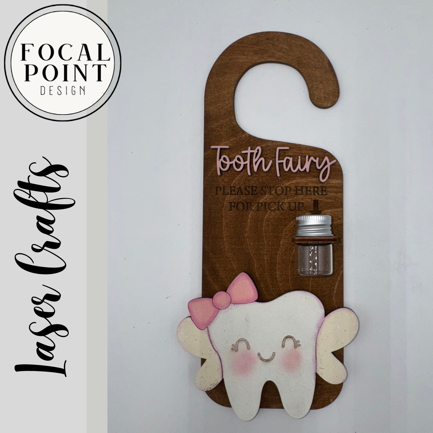 Tooth Fairy Door Hanger – Personalized Keepsake for Kids
