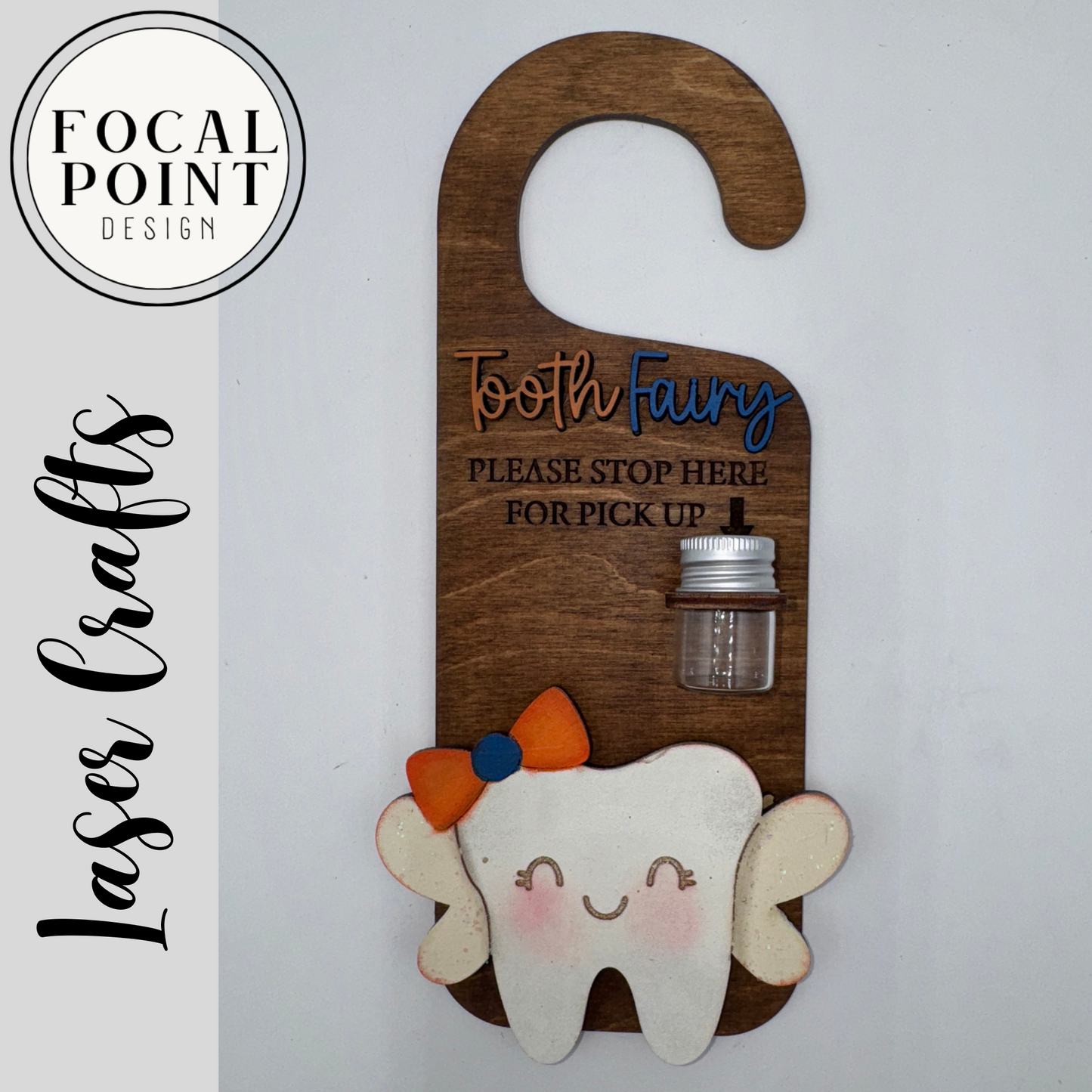 Tooth Fairy Door Hanger – Personalized Keepsake for Kids