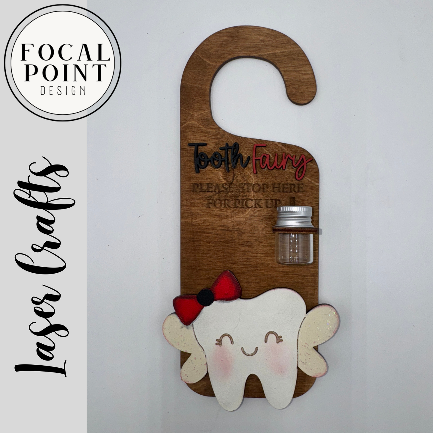 Tooth Fairy Door Hanger – Personalized Keepsake for Kids