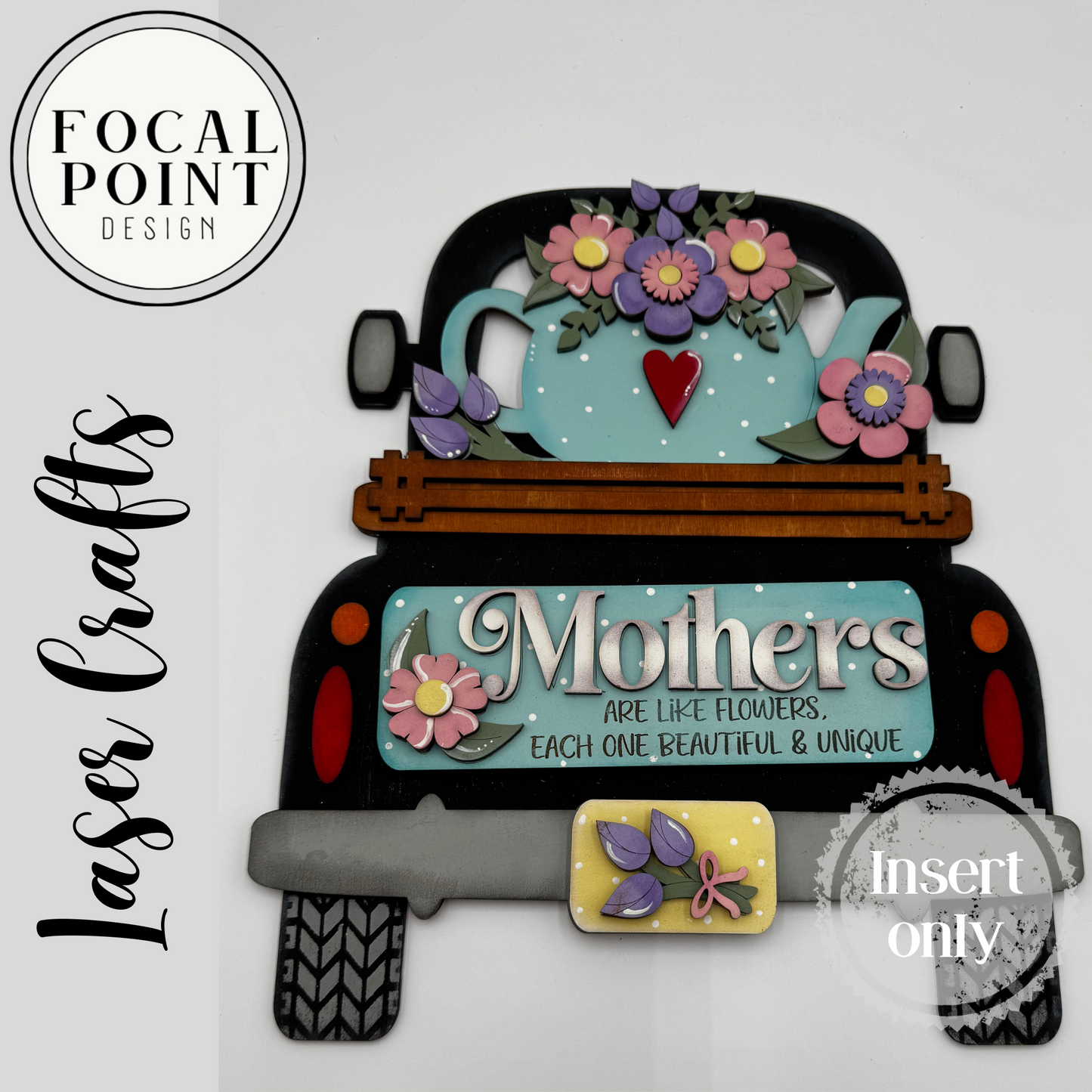Mother's Day inspired add on for interchangeable trucks
