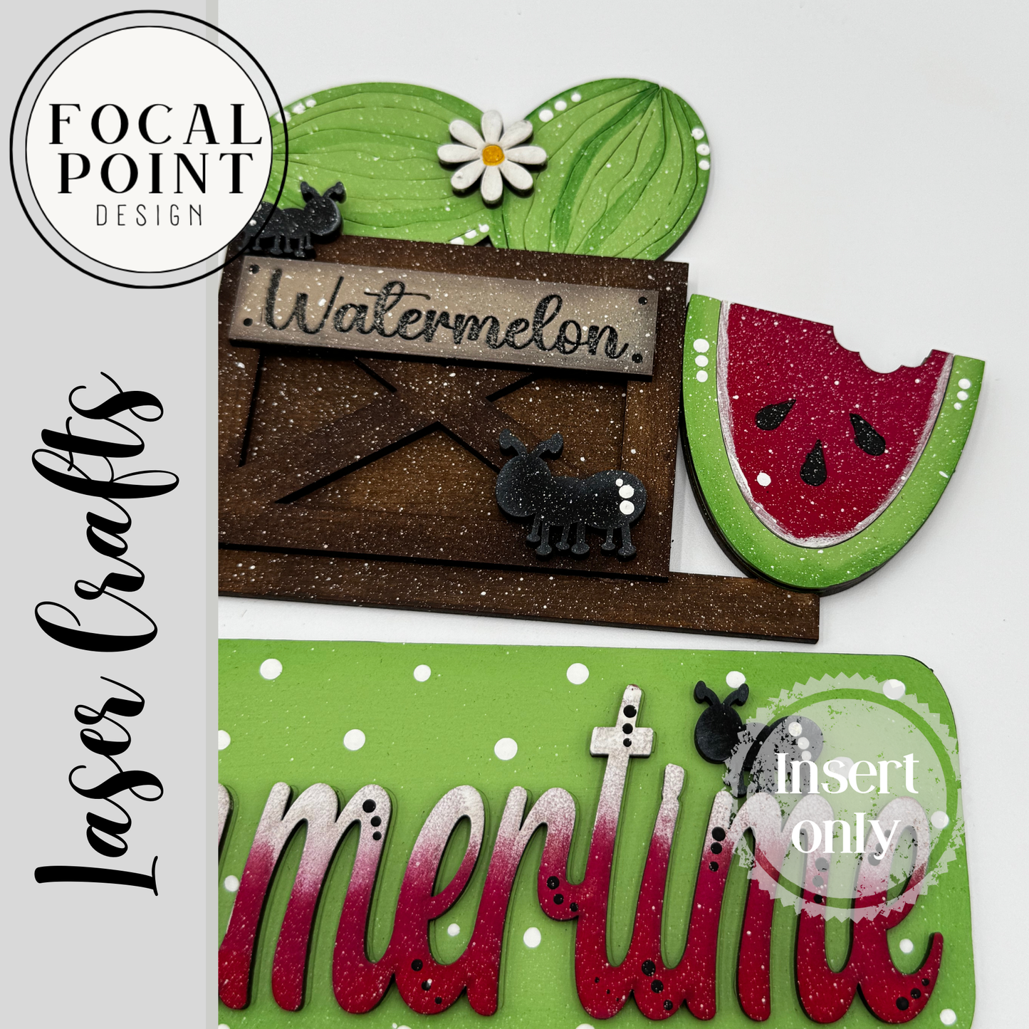 Sweet Summer time watermelon inspired add on for interchangeable truck