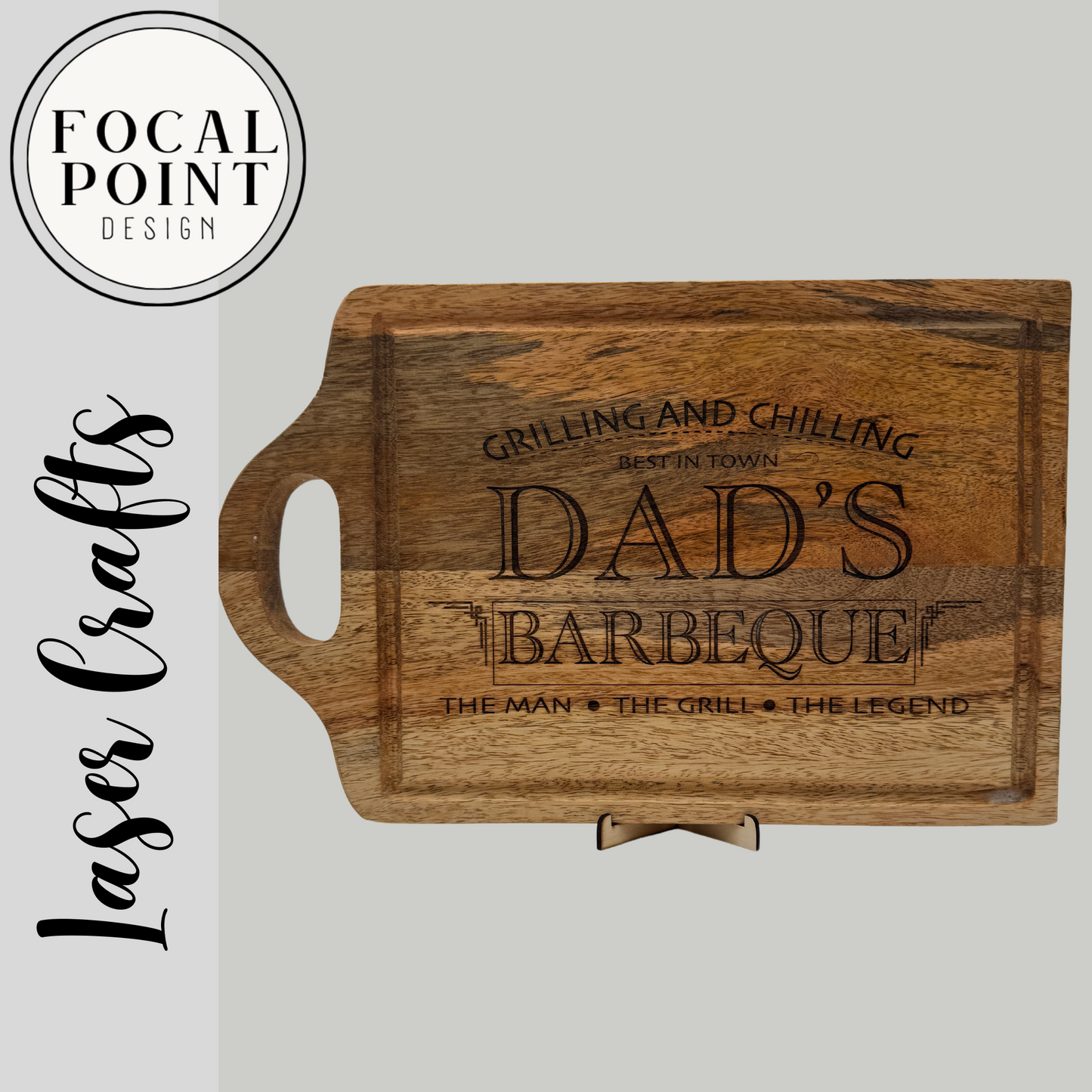 Laser Engraved Cutting Board