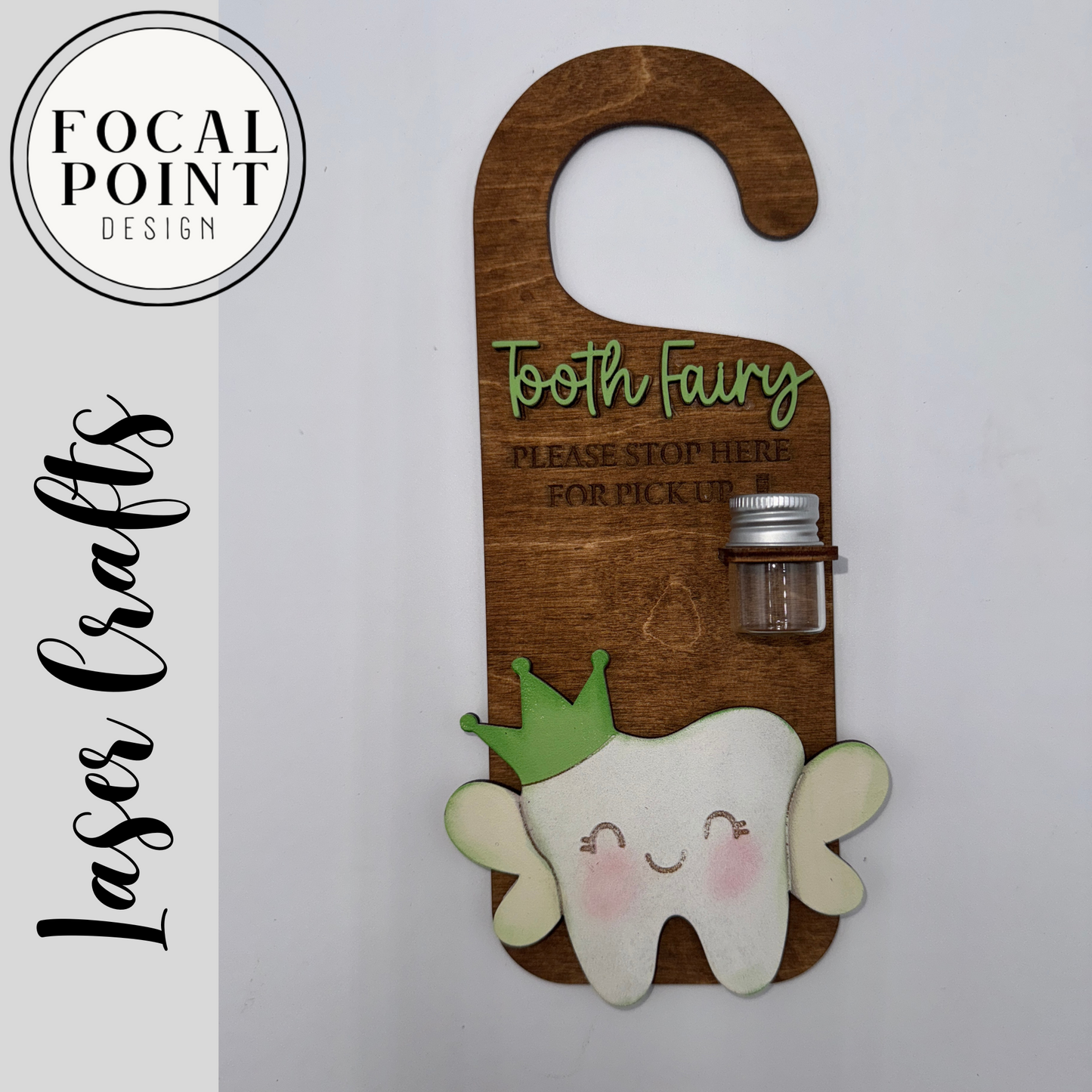 Tooth Fairy Door Hanger – Personalized Keepsake for Kids