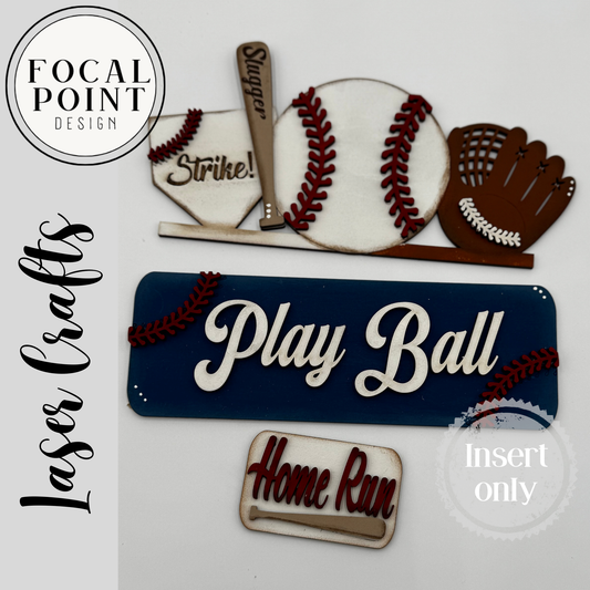 Play Ball baseball inspired add on for interchangeable truck