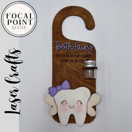Tooth Fairy Door Hanger – Personalized Keepsake for Kids
