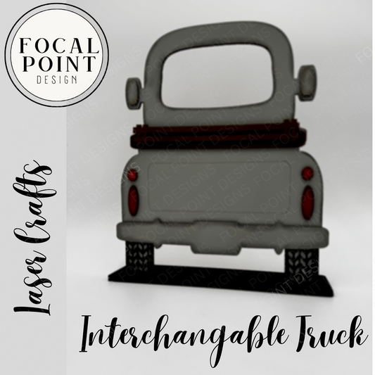 Interchangeable Farmhouse Truck (Gray)