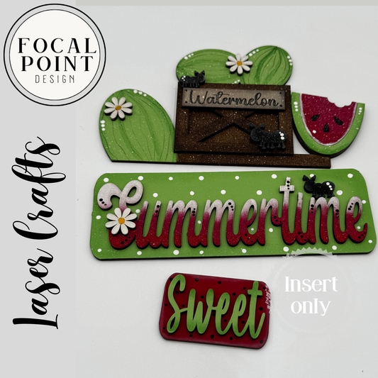 Sweet Summer time watermelon inspired add on for interchangeable truck