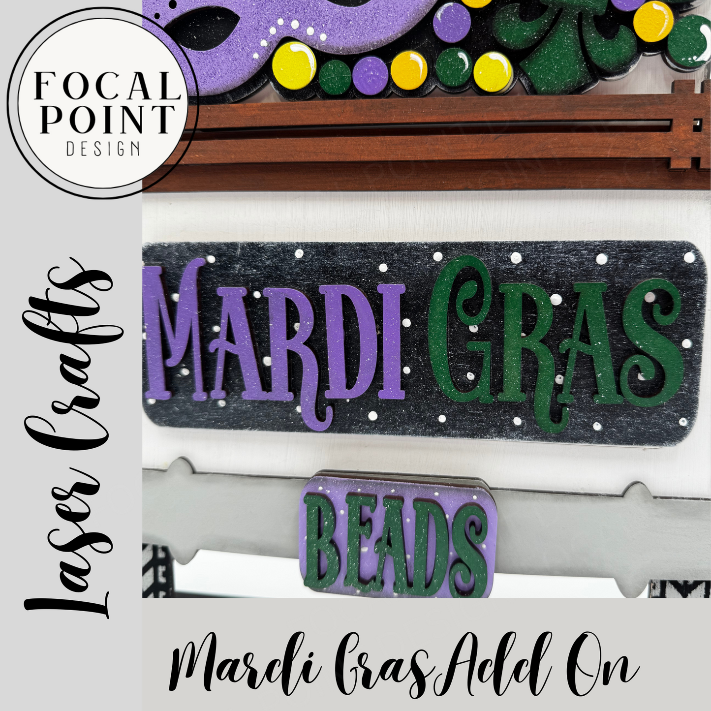 Mardi Gras Interchangeable Add On