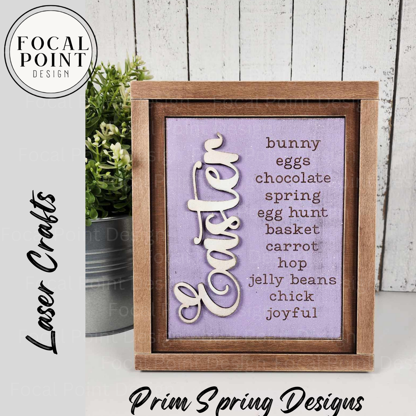 Framed Easter Decor