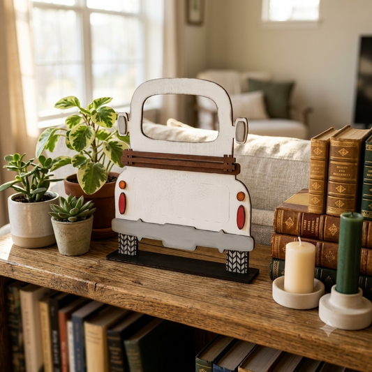 Interchangeable Farmhouse Truck (White)