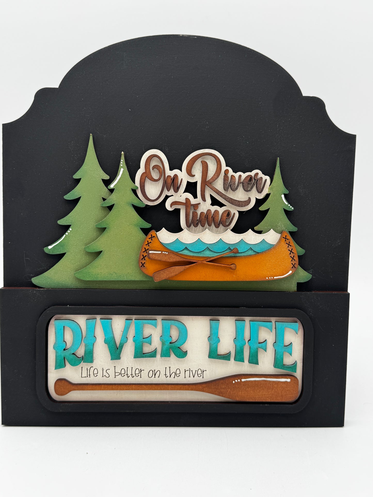 Decorative Interchangeable Arched Sign